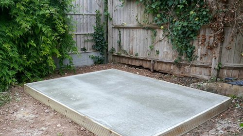 Concrete Slab Base , base option