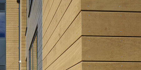 treated timber , exterior option