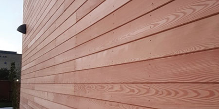 treated timber , exterior option