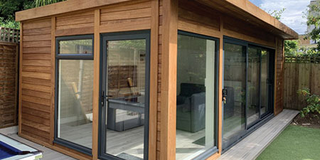 treated timber , exterior option