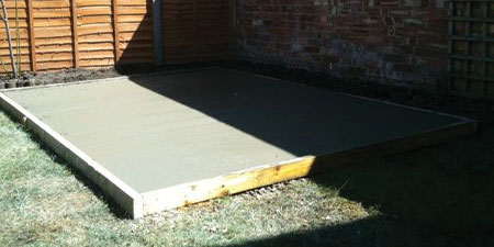 Concrete Slab Base , base option